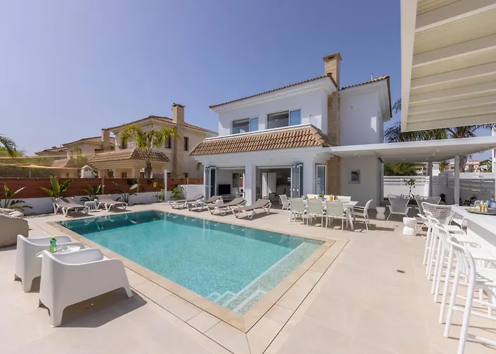 Sunnyvillas-3br New Modern Villa-private Pool-blg * Paralímni