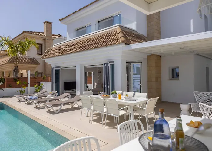 Sunnyvillas-3br New Modern Villa-private Pool-blg * Paralímni